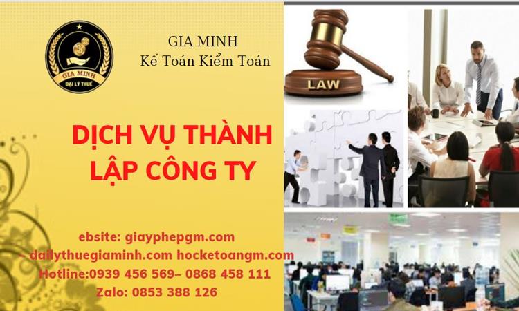 Dịch vụ thành lập doanh nghiệp tại Lào Cai