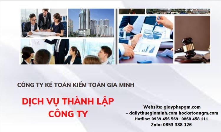 Dịch vụ thành lập doanh nghiệp tại Phú Thọ