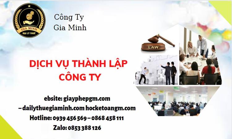 Dịch vụ thành lập doanh nghiệp tại Quận 11