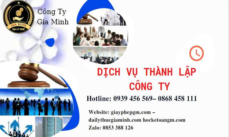 Dịch vụ thành lập doanh nghiệp tại Quận 12