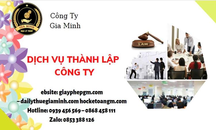 Dịch vụ thành lập doanh nghiệp tại Quận 3