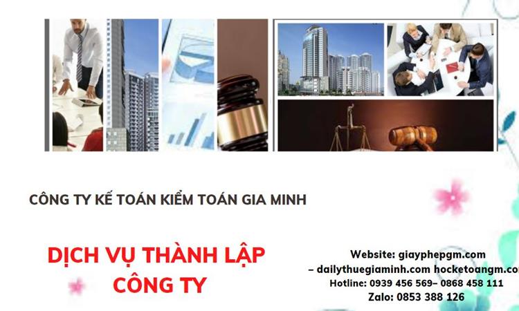 Dịch vụ thành lập doanh nghiệp tại Quận 7