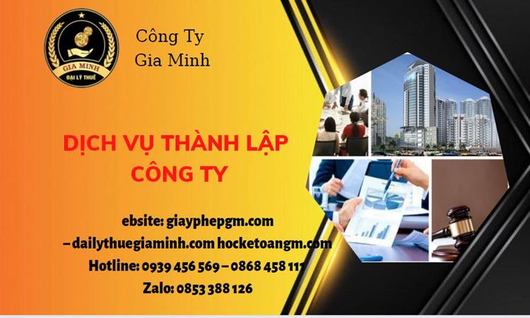 Dịch vụ thành lập doanh nghiệp tại Quận Cái Răng
