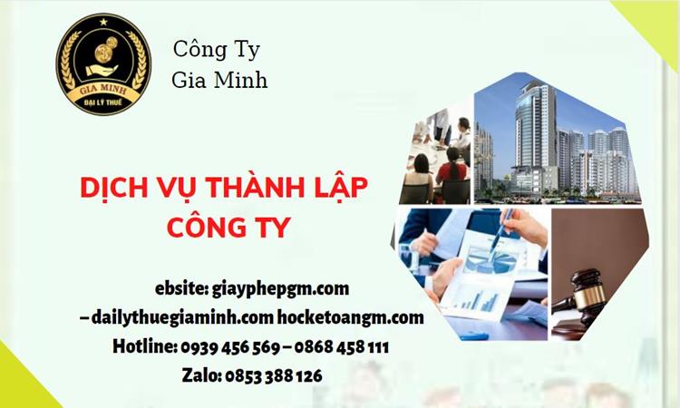 Dịch vụ thành lập công ty trọn gói tại quận cầu giấy 4 Dịch vụ thành lập doanh nghiệp tại Quận Cầu Giấy