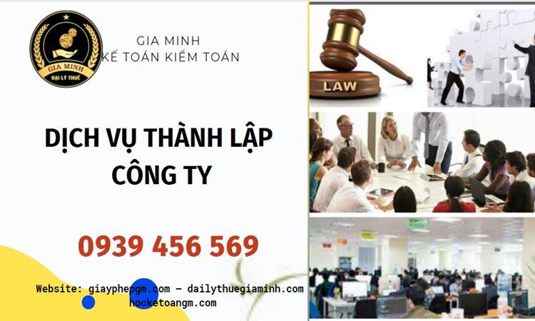 Dịch vụ thành lập doanh nghiệp tại Quận Hoàng Mai