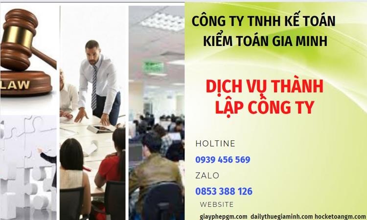 Dịch vụ thành lập doanh nghiệp tại Quận Thốt Nốt