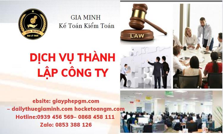 Dịch vụ thành lập công ty trọn gói tại Quảng Bình – Uy tín, nhanh chóng, tiết kiệm 4 Dịch vụ thành lập doanh nghiệp tại Quảng Bình