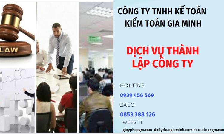Dịch vụ thành lập doanh nghiệp tại Thành Phố Cần Thơ
