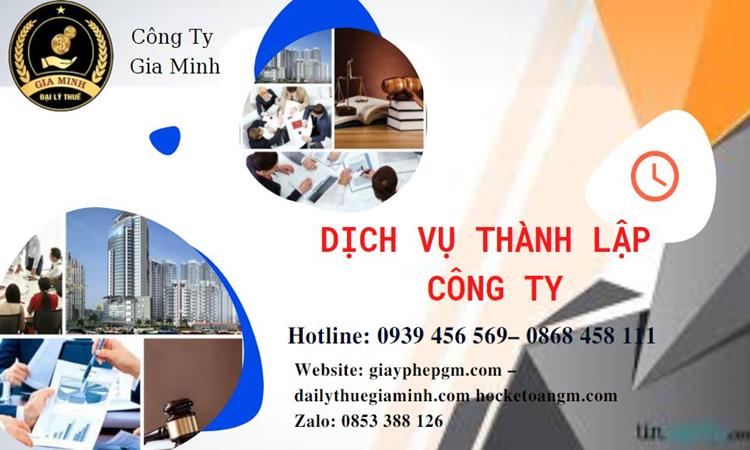 Dịch vụ thành lập doanh nghiệp tại Thành Phố Huế