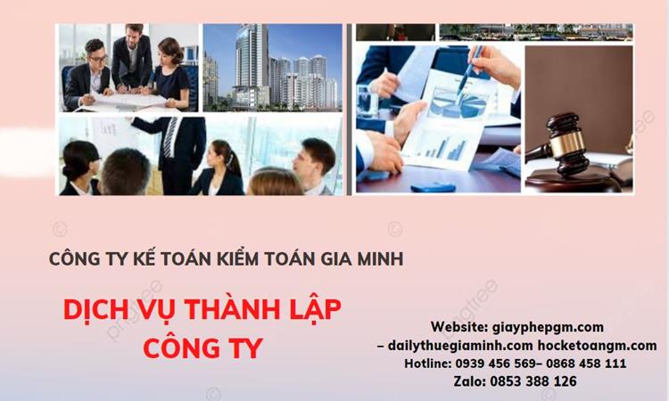 Dịch vụ thành lập doanh nghiệp tại Thị Xã Mỹ Hào