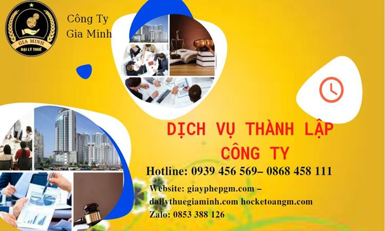 Dịch vụ thành lập doanh nghiệp tại Tiền Giang