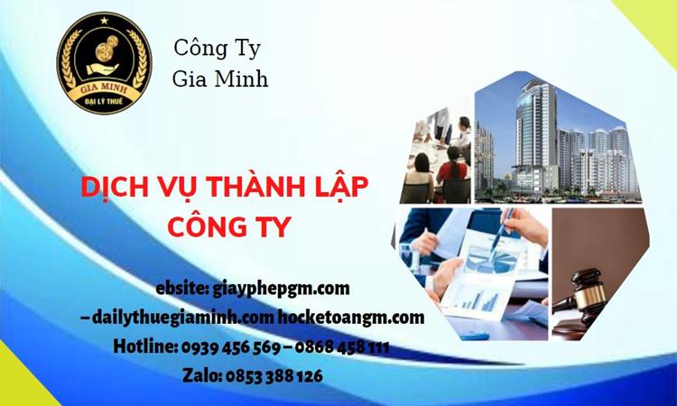 Dịch vụ thành lập doanh nghiệp tại TP Hải Phòng