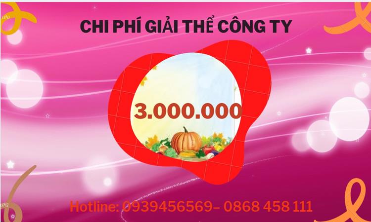 Giải thể công ty cổ phần tại Cần Thơ hết bao nhiêu tiền