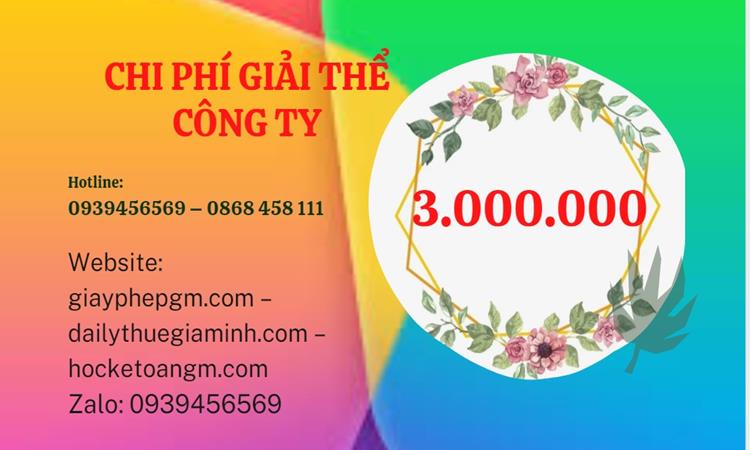 Giải thể công ty cổ phần tại Đắk Lắk hết bao nhiêu tiền