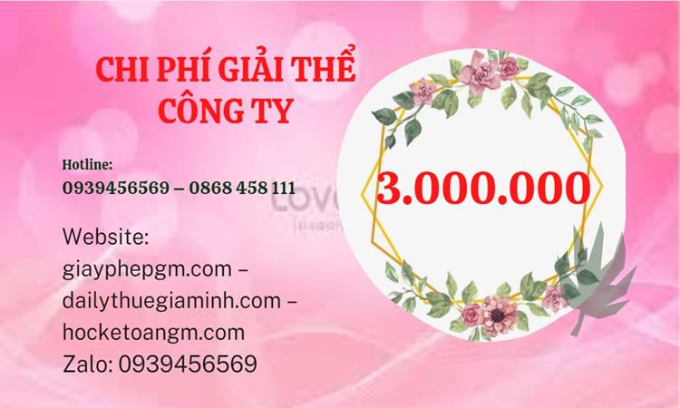  Giải thể công ty cổ phần tại Đắk Nông hết bao nhiêu tiền