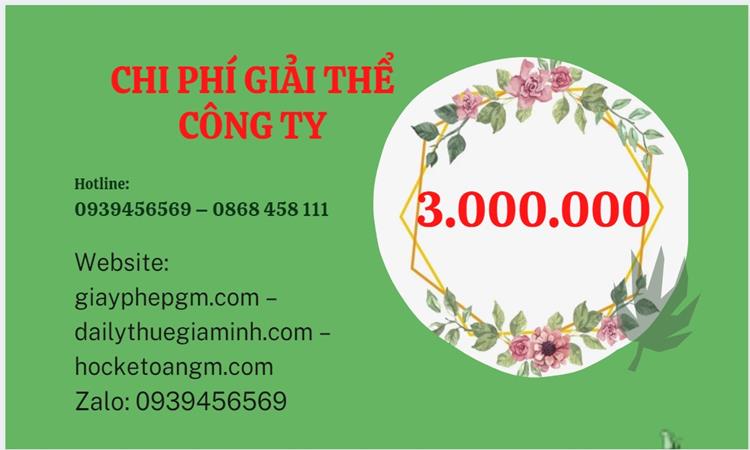  Giải thể công ty cổ phần tại Hưng Yên hết bao nhiêu tiền