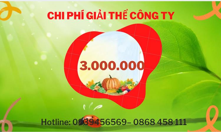  Giải thể công ty cổ phần tại Huyện Khoái Châu hết bao nhiêu tiền
