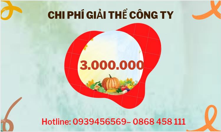 Giải thể công ty cổ phần tại Ninh Thuận hết bao nhiêu tiền
