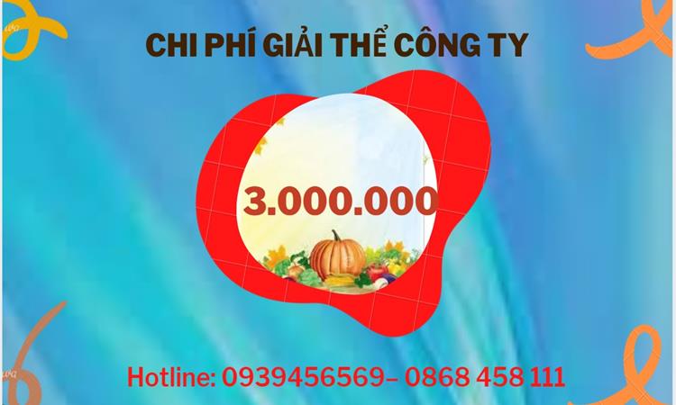 Giải thể công ty cổ phần tại Phú Quốc hết bao nhiêu tiền