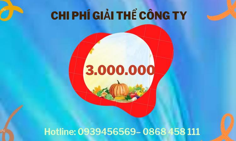  Giải thể công ty cổ phần tại Phú Yên hết bao nhiêu tiền