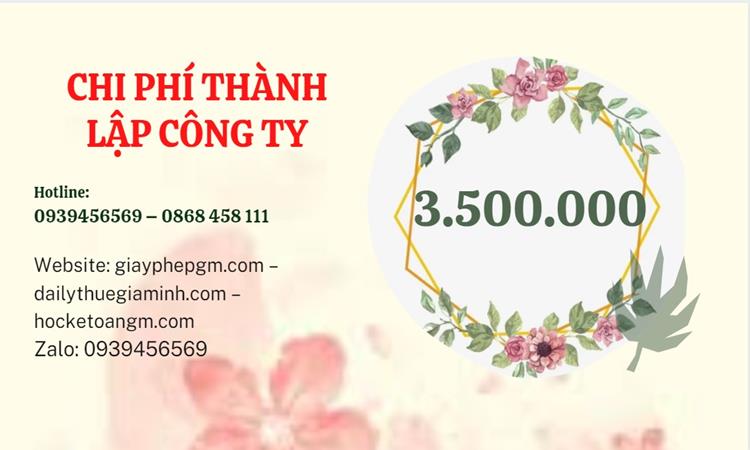 Giải thể công ty cổ phần tại Quận 7 hết bao nhiêu tiền