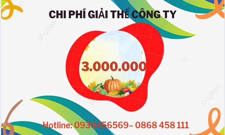  Giải thể công ty cổ phần tại Quận Bình Thủy hết bao nhiêu tiền