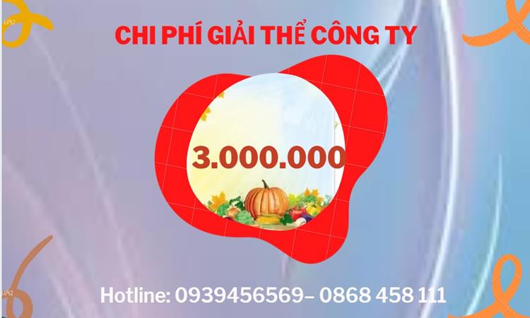  Giải thể công ty cổ phần tại Sóc Trăng hết bao nhiêu tiền