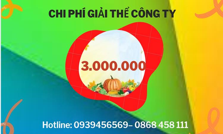  Giải thể công ty cổ phần tại Thái Nguyên hết bao nhiêu tiền