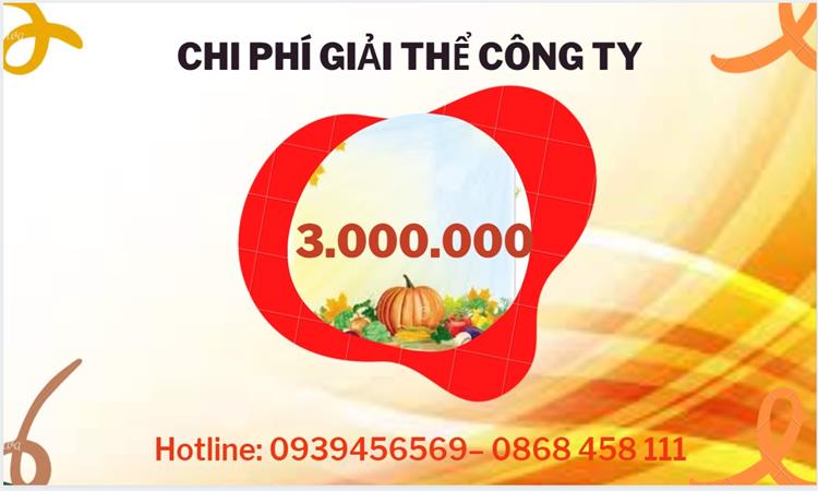  Giải thể công ty cổ phần tại Thành phố Hưng Yên hết bao nhiêu tiền