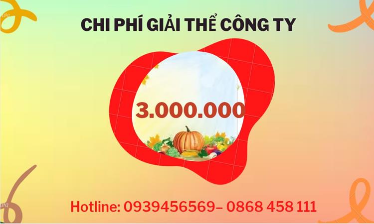 Giải thể công ty cổ phần tại Thị Xã Duy Tiên hết bao nhiêu tiền