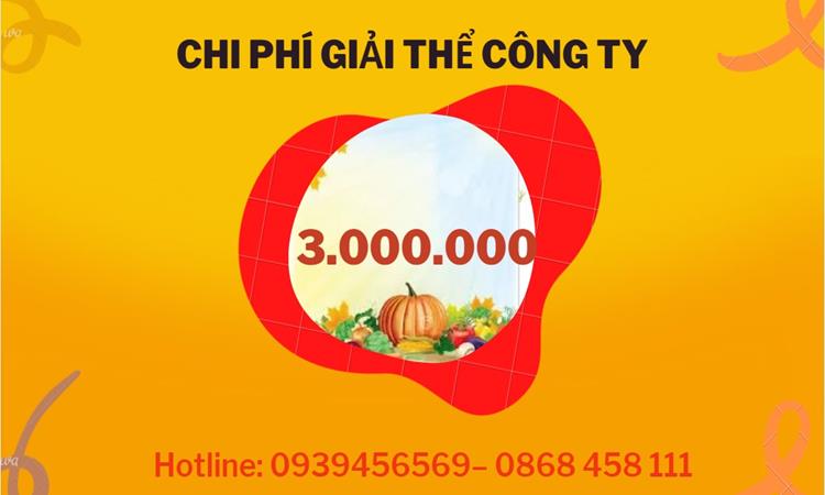 Giải thể công ty cổ phần tại TP Cần Thơ hết bao nhiêu tiền