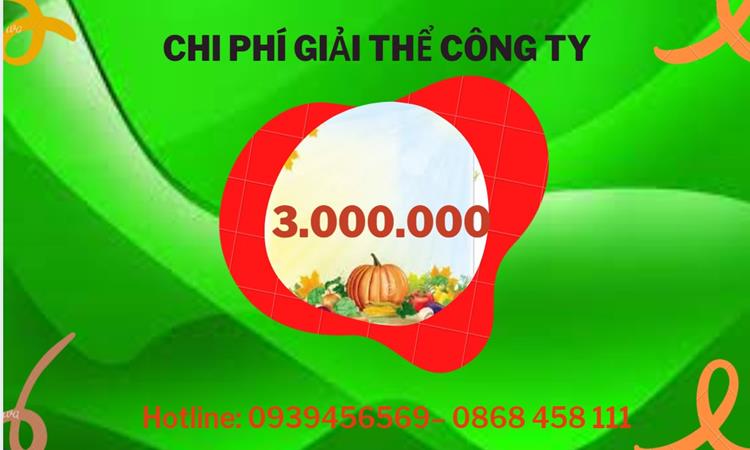  Giải thể công ty cổ phần tại TP Hưng Yên hết bao nhiêu tiền
