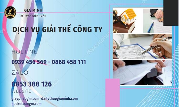 Giải thể công ty tại An Giang uy tín đảm bảo