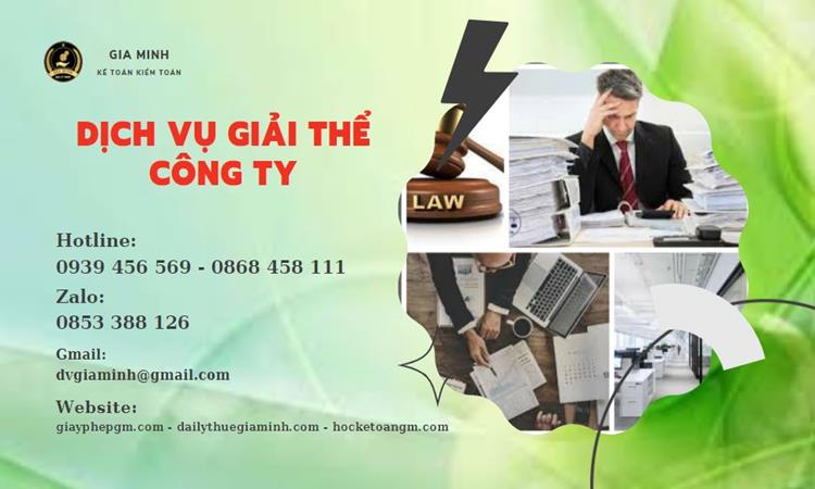 Giải thể công ty tại Đắk Nông uy tín đảm bảo