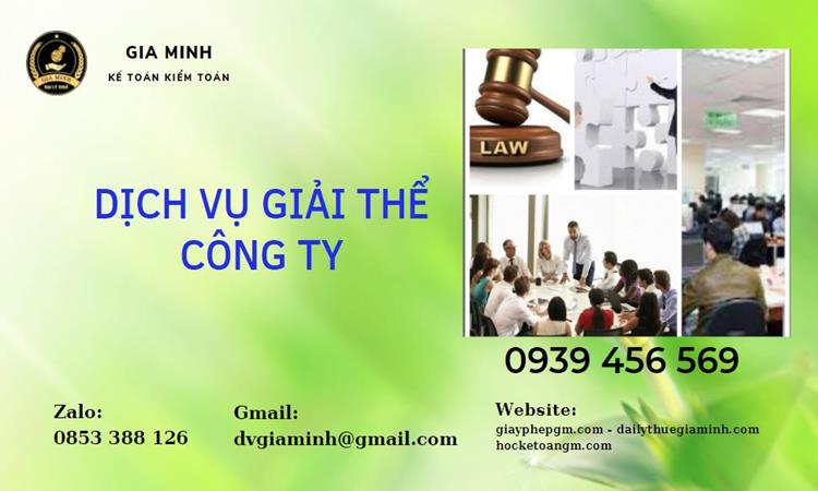 Thủ tục giải thể công ty tại Hà Giang uy tín đảm bảo 4 Thủ tục mở công ty dịch vụ bảo vệ tại Quận Thốt Nốt Giải thể công ty tại Hà Giang uy tín đảm bảo