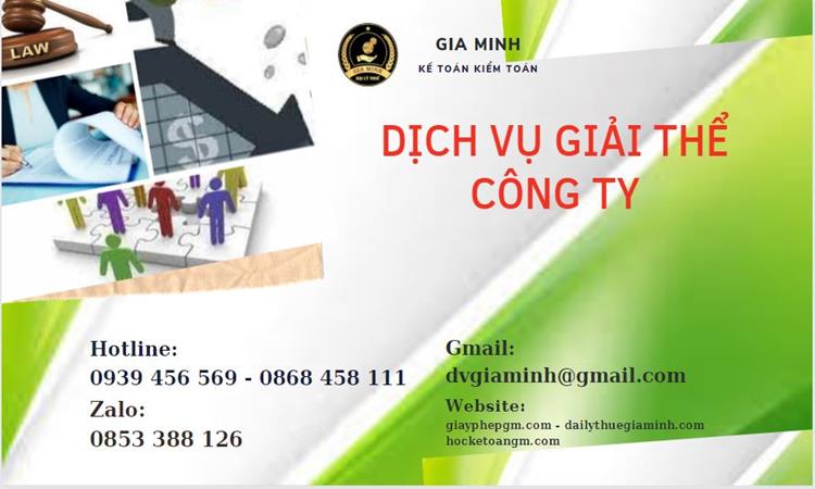Thủ tục giải thể công ty tại Kiên Giang uy tín đảm bảo 4 Giải thể công ty tại Kiên Giang uy tín đảm bảo
