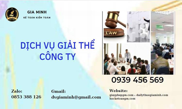 Thủ tục giải thể công ty tại Thái Bình uy tín đảm bảo – Hướng dẫn chi tiết 2025 4 Giải thể công ty tại Thái Bình uy tín đảm bảo
