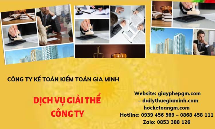 GIẢI THỂ CÔNG TY TẠI YÊN BÁI TRỌN GÓI ĐẢM BẢO TỐT NHẤT 4 Giải thể công ty tại Yên Bái trọn gói đảm bảo tốt nhất