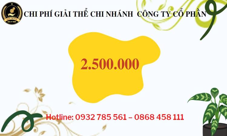 Thủ tục giải thể chi nhánh công ty cổ phần tại Điện Biên 12 Hồ sơ giải thể chi nhánh công ty cổ phần tại Điện Biên