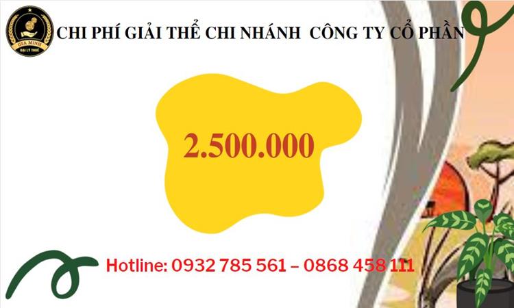 Hồ sơ giải thể chi nhánh công ty cổ phần tại Huyện Ba Vì