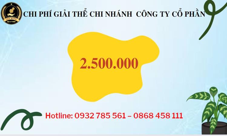 Hồ sơ giải thể chi nhánh công ty cổ phần tại Huyện Chương Mỹ