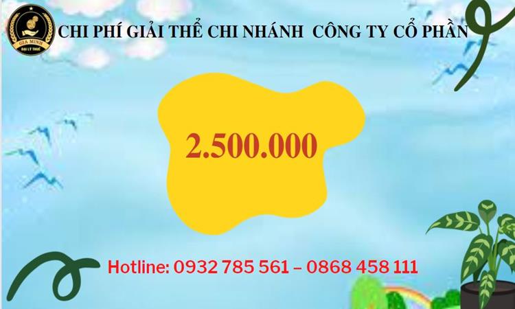 Hồ sơ giải thể chi nhánh công ty cổ phần tại Huyện Đông Anh