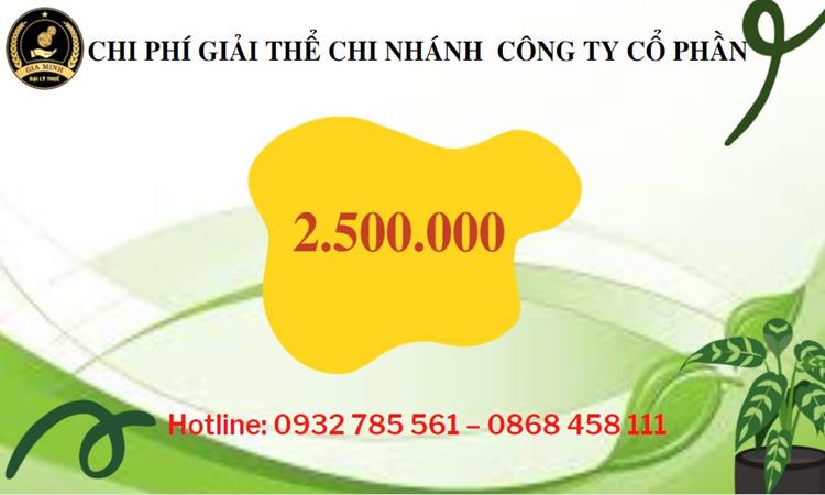 Hồ sơ giải thể chi nhánh công ty cổ phần tại Huyện Gia Lâm