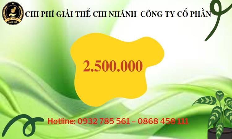 Hồ sơ giải thể chi nhánh công ty cổ phần tại Huyện Hoài Đức