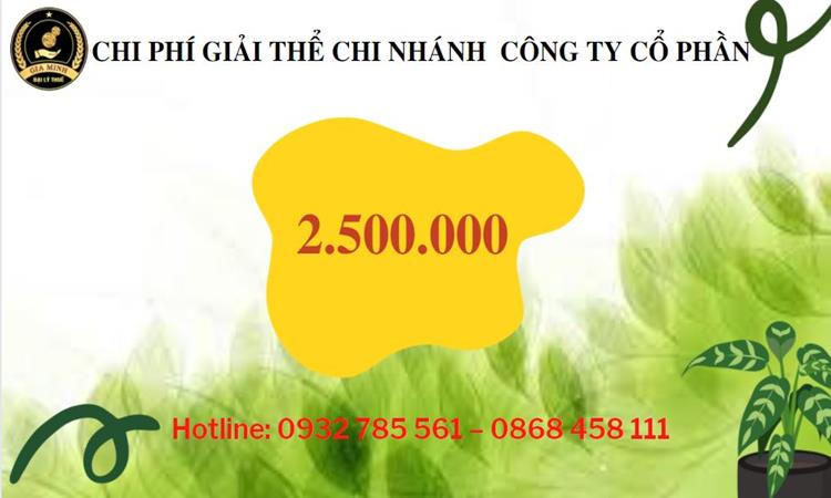 Hồ sơ giải thể chi nhánh công ty cổ phần tại Huyện Mê Linh