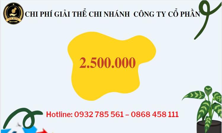 Hồ sơ giải thể chi nhánh công ty cổ phần tại Huyện Phúc Thọ