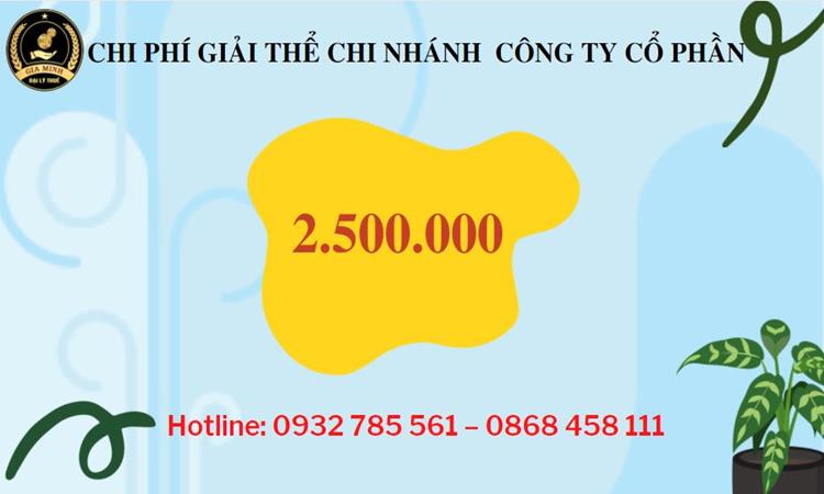 Hồ sơ giải thể chi nhánh công ty cổ phần tại Huyện Thạch Thất