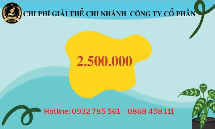 Hồ sơ giải thể chi nhánh công ty cổ phần tại Huyện Ứng Hòa