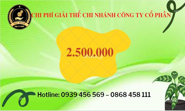 Hồ sơ giải thể chi nhánh công ty cổ phần tại Quận 12