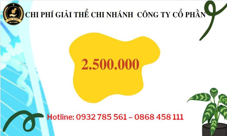 Hồ sơ giải thể chi nhánh công ty cổ phần tại Quận Cầu Giấy